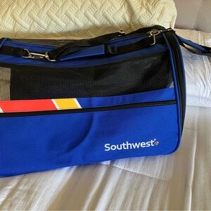 Southwest Official Blue and Red Small Pets Travel Bag